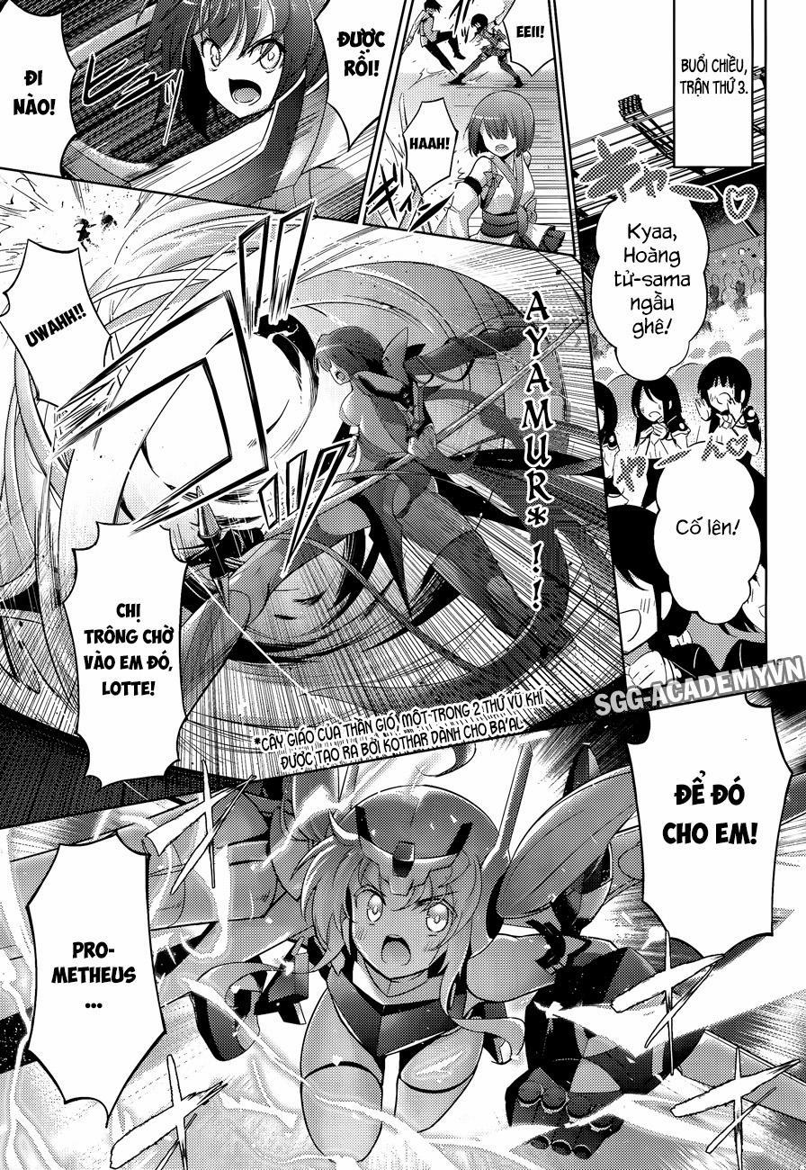 Magika No Kenshi To Shoukan Maou 46 trang 13