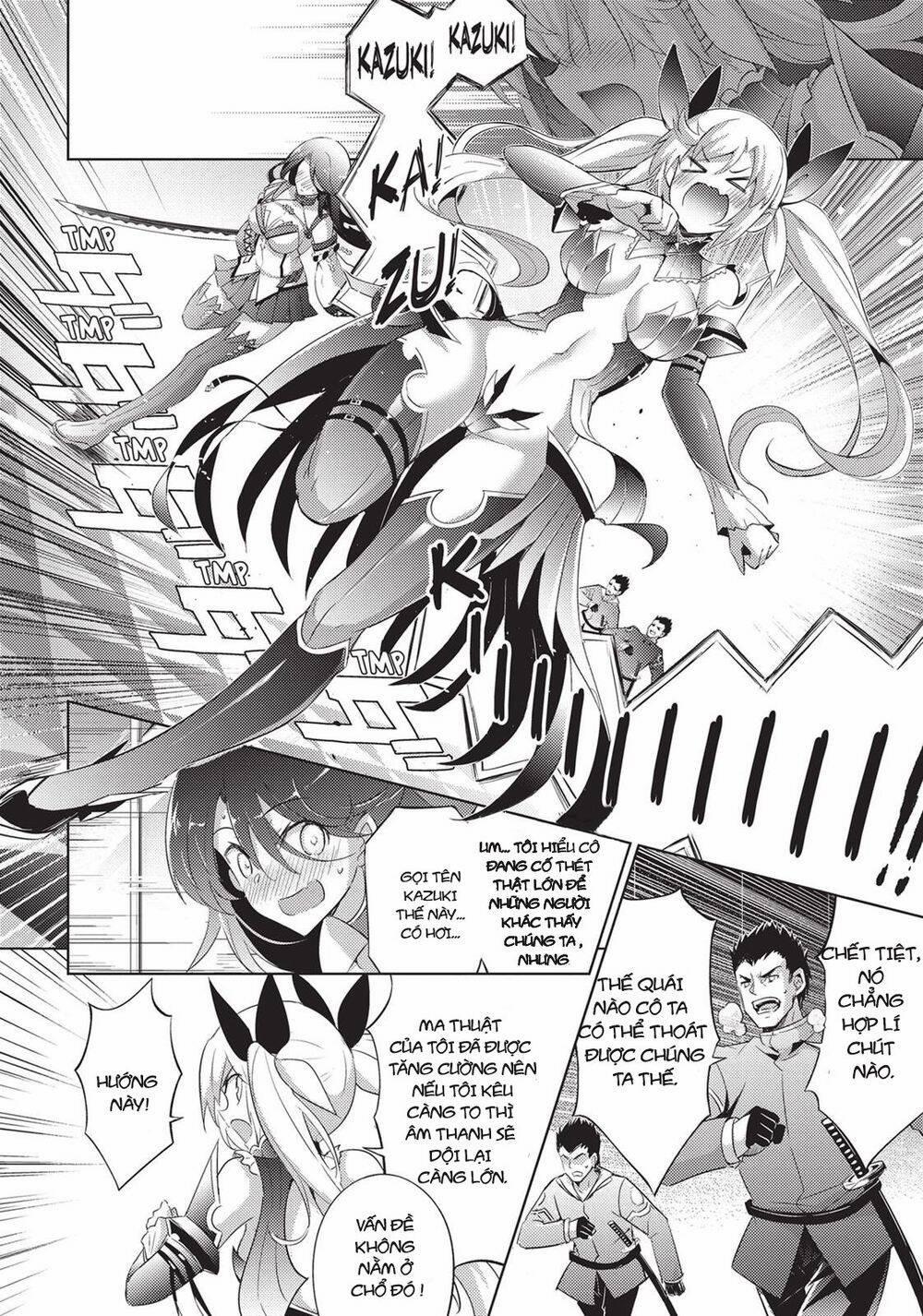 Magika No Kenshi To Shoukan Maou 54 trang 19