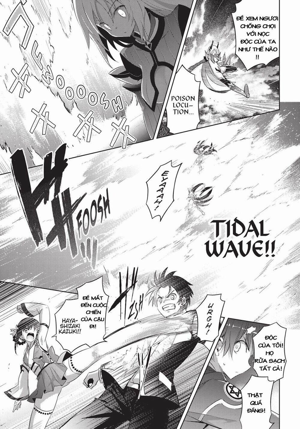 Magika No Kenshi To Shoukan Maou 57 trang 12