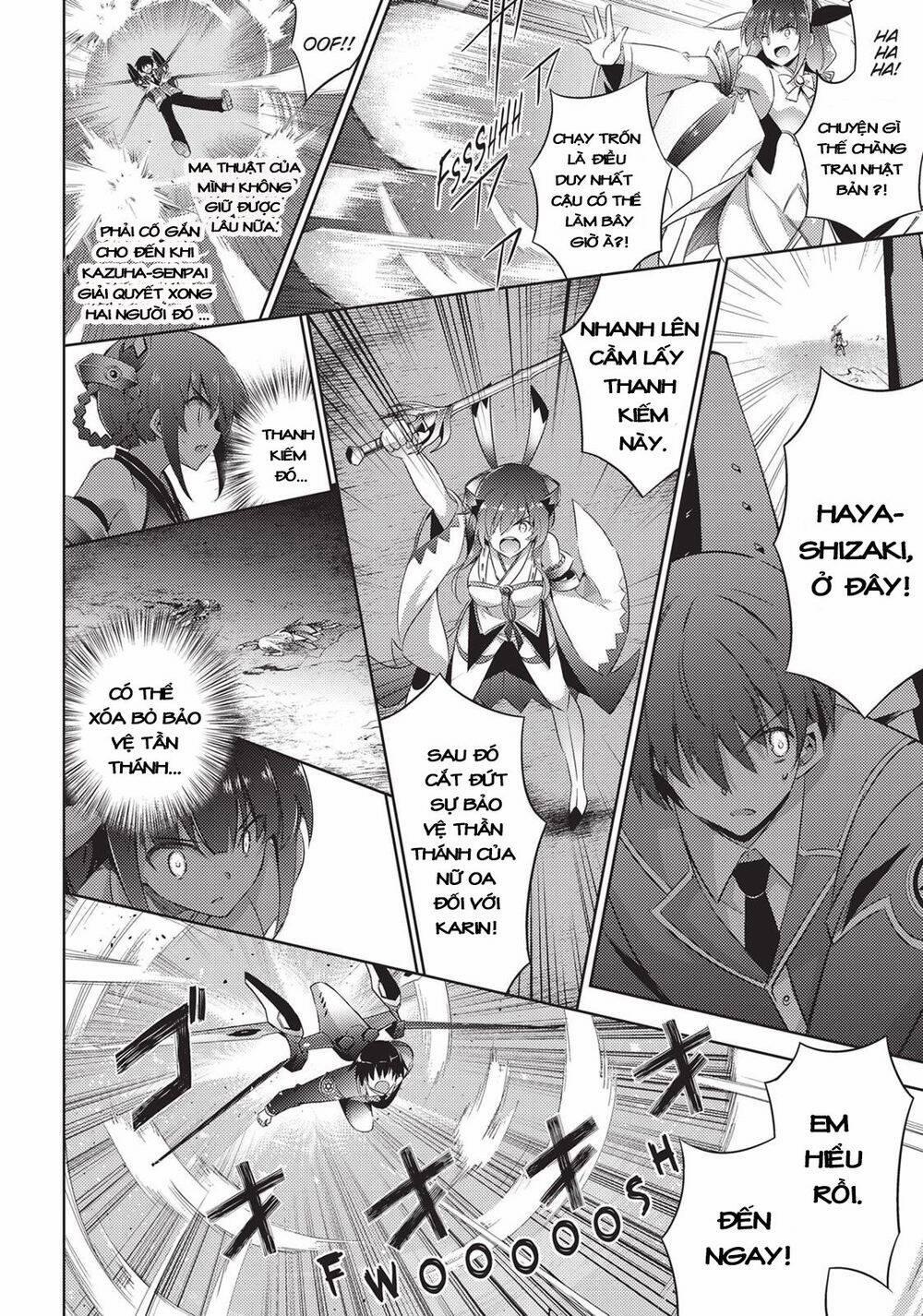 Magika No Kenshi To Shoukan Maou 58 trang 15