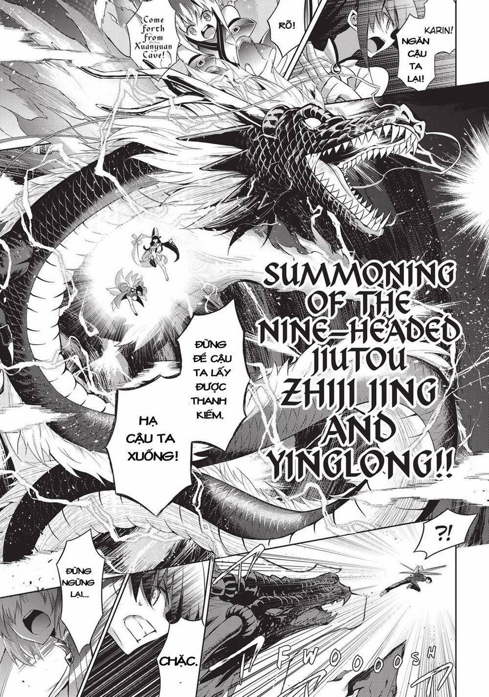 Magika No Kenshi To Shoukan Maou 58 trang 16