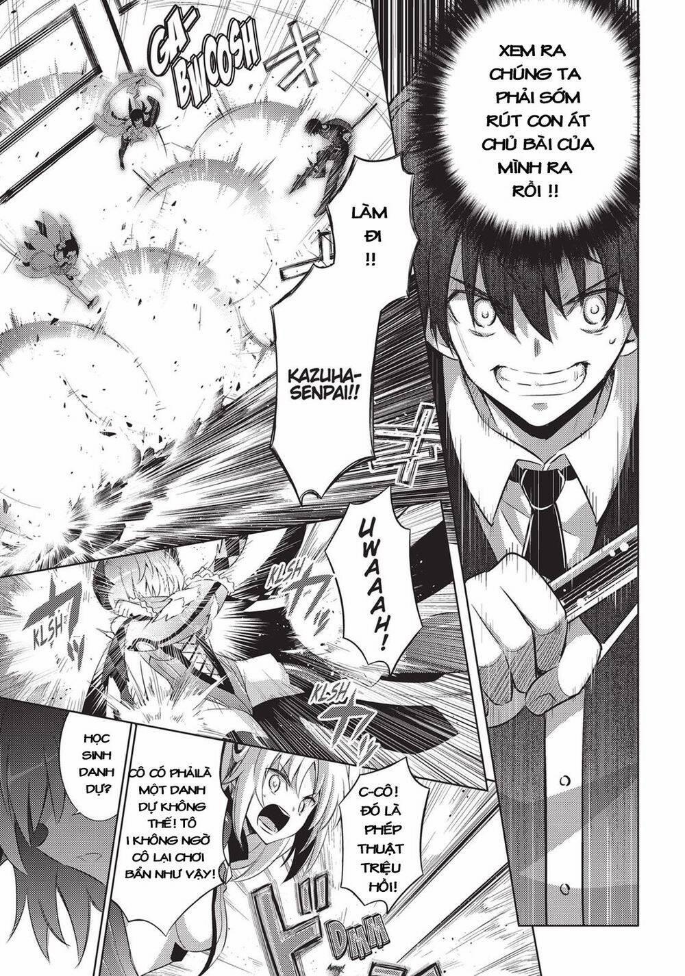 Magika No Kenshi To Shoukan Maou 58 trang 5