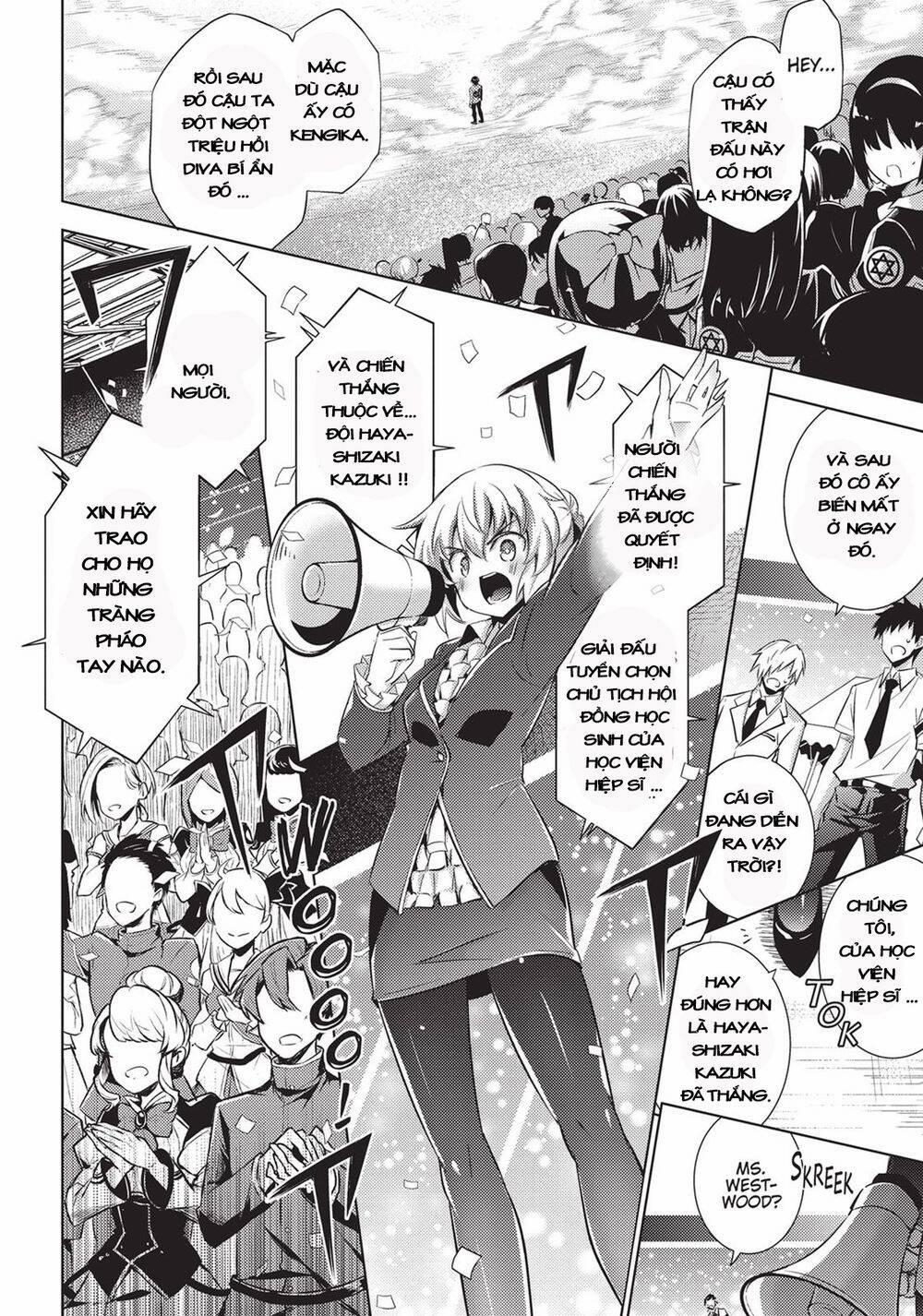 Magika No Kenshi To Shoukan Maou 59 trang 14