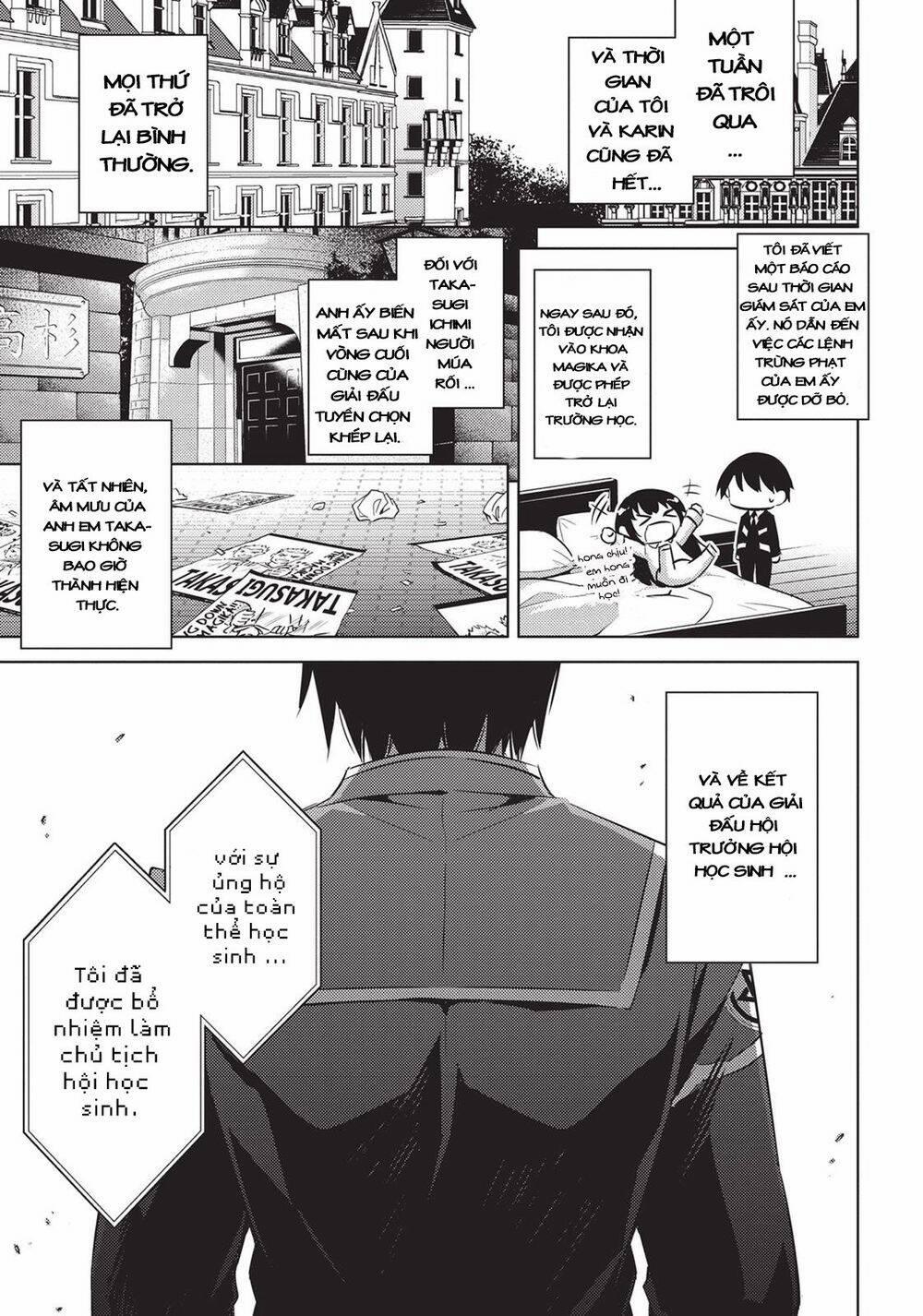 Magika No Kenshi To Shoukan Maou 61 trang 18