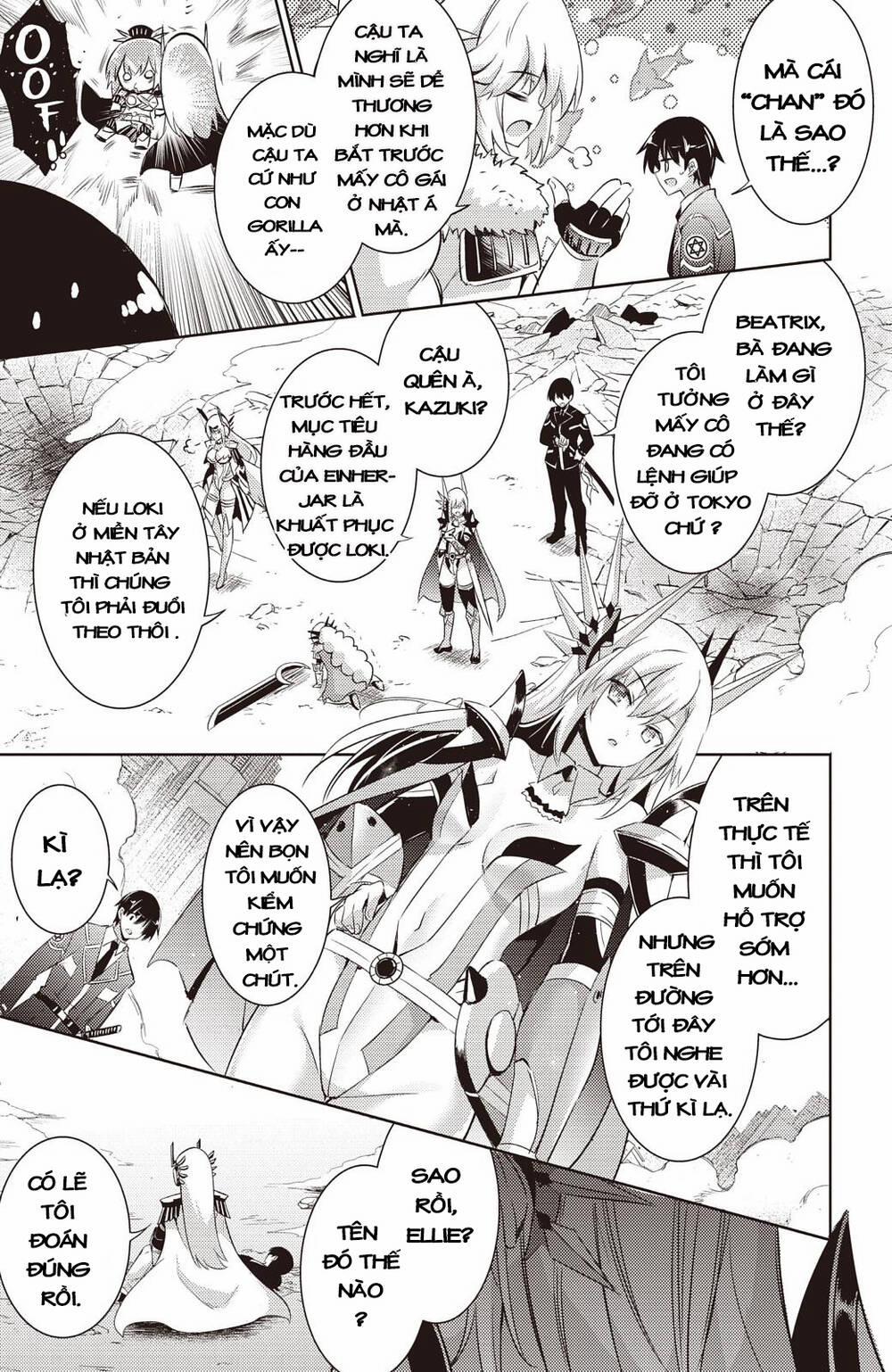 Magika No Kenshi To Shoukan Maou 66 trang 10