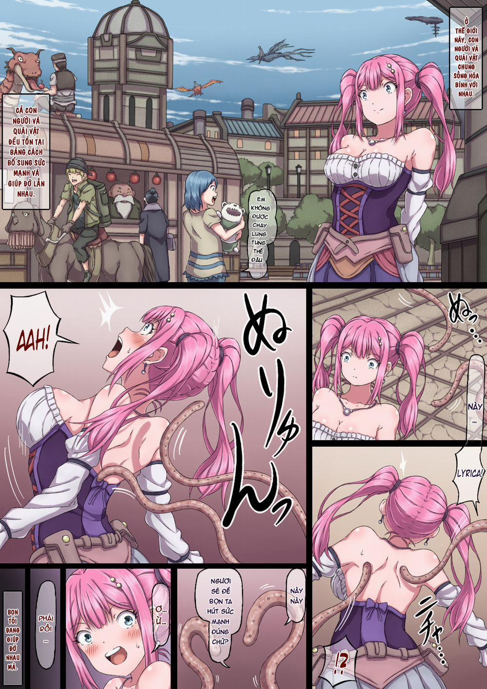 Mahoutsukai Lyrica 2 ~ Kyokugen made H ni Kaihatsu Sareta Oppai ~ Phần 2 trang 4