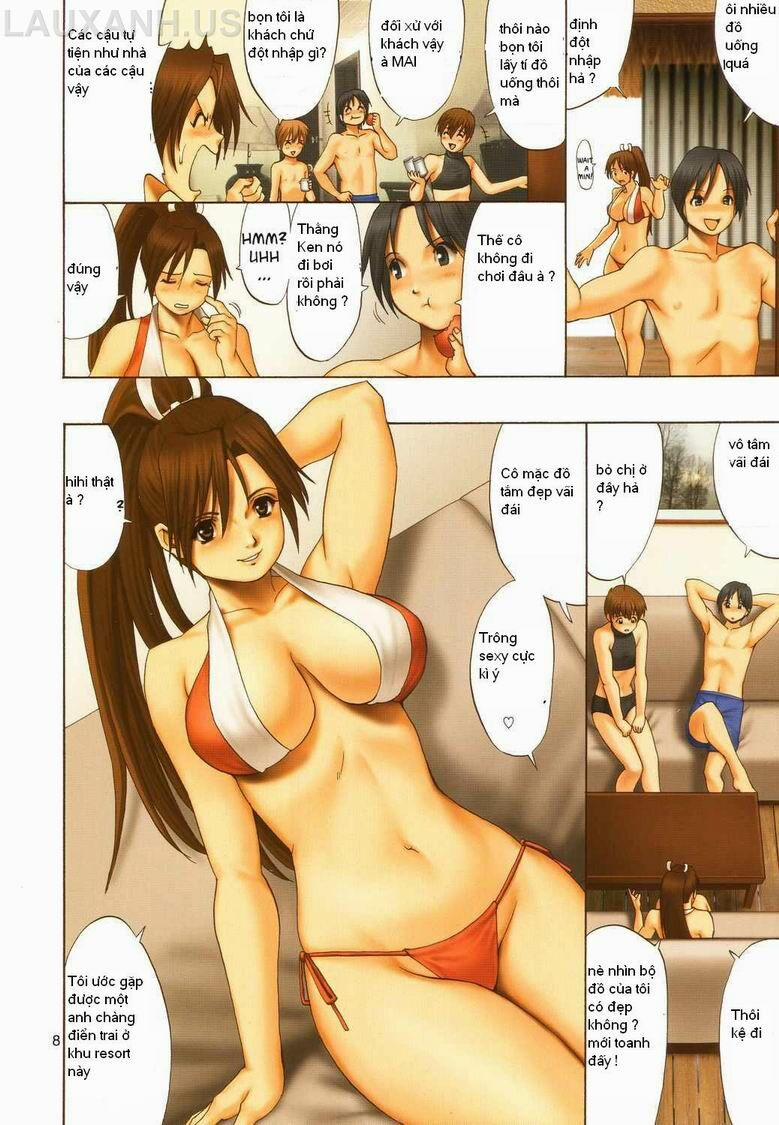 Mai và bọn trẻ mất dạy ! [Phần 7] (King Of Fighters) Oneshot [Full Màu] trang 5