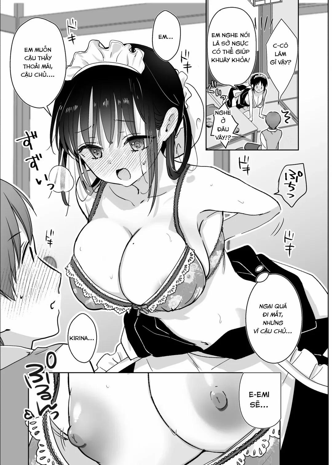 Maid Kirina is Devoted to her Young Master Oneshot trang 9