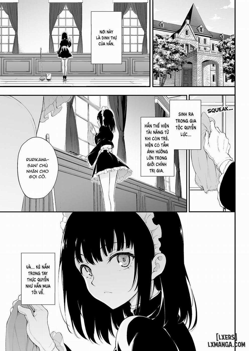 Maid Kyouiku -Botsuraku Kizoku Rurikawa Tsubaki 1 trang 2