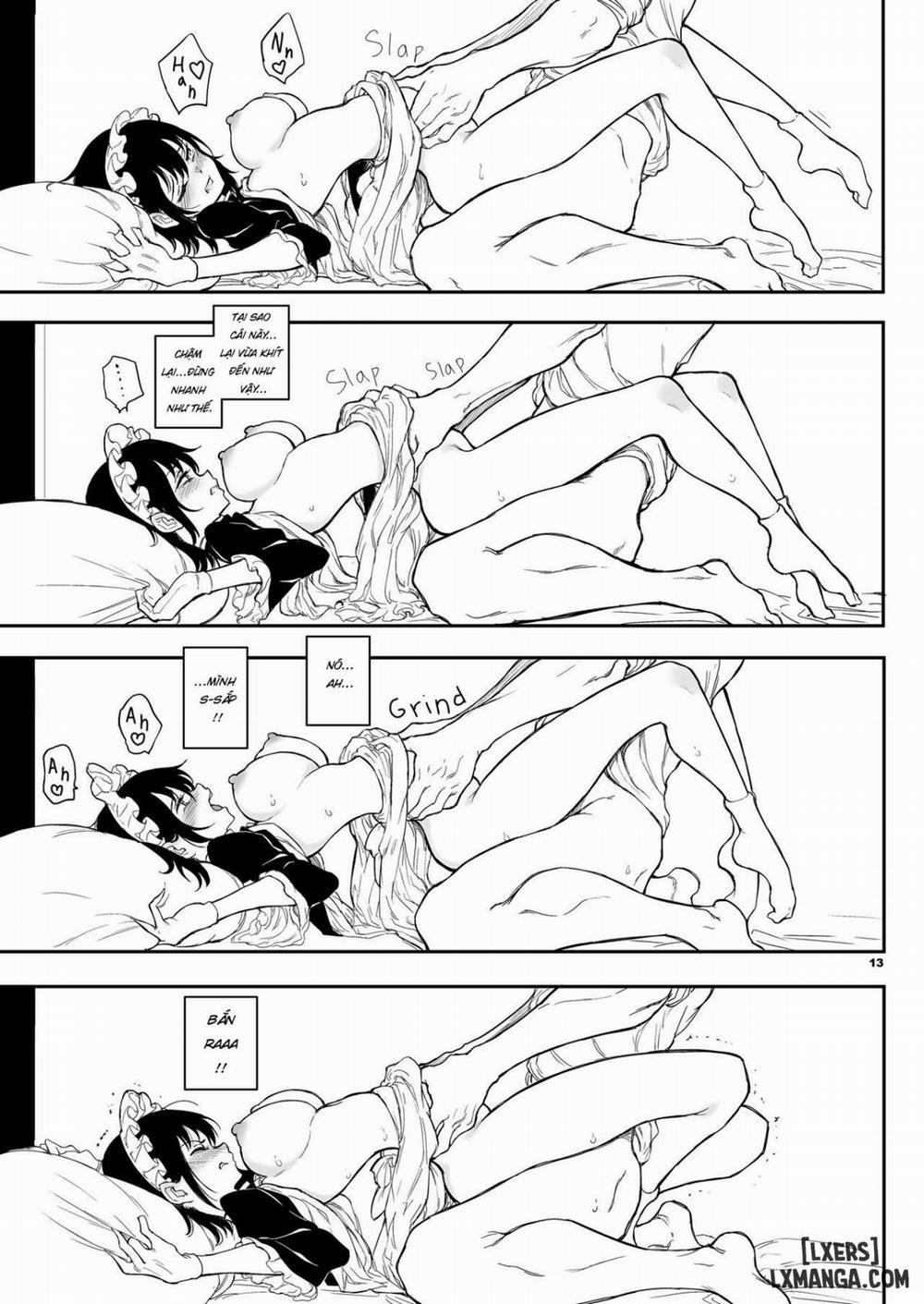 Maid Kyouiku -Botsuraku Kizoku Rurikawa Tsubaki 4 trang 12