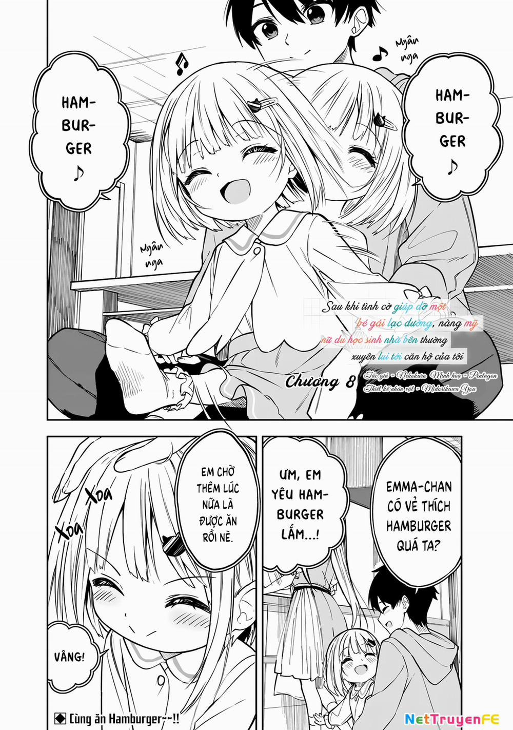 Maigo Ni Natteita Youjo Wo Tasuketara, Otonari Ni Sumu Bishoujo Ryuugakusei Ga Ie Ni Asobi Ni Kuru You Ni Natta Ken Nitsuite 8 trang 0