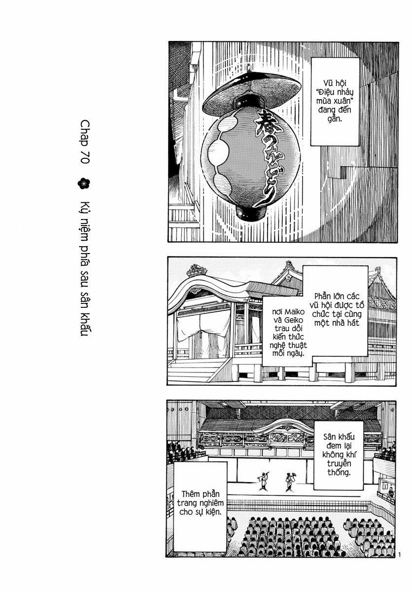 Maiko-San Chi No Makanai-San 0 Kỷ niệm phía sau sân khấu trang 0