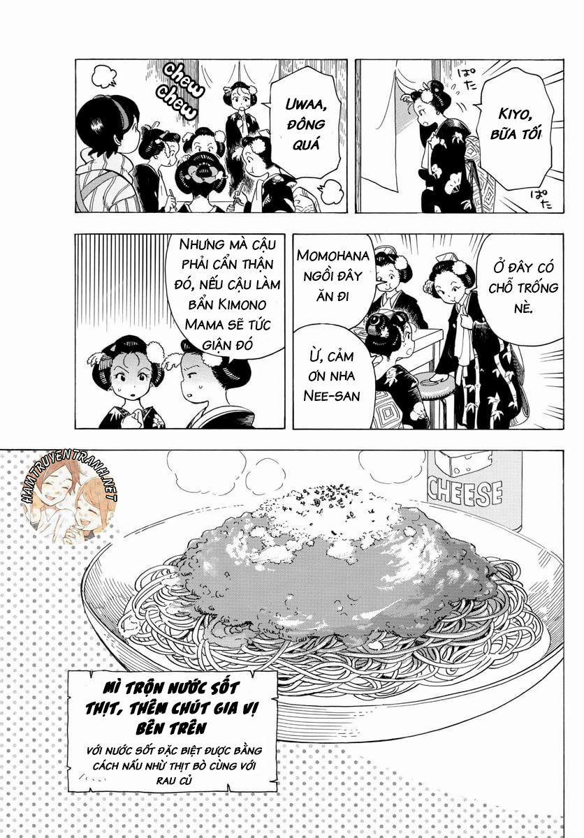 Maiko-San Chi No Makanai-San 0 Ngày làm việc đầu tiên trang 9