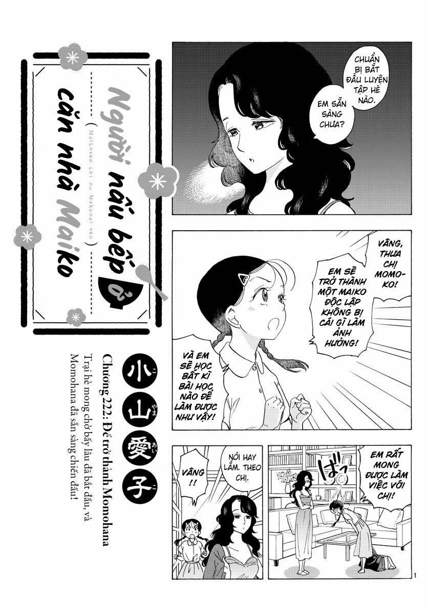 Maiko-San Chi No Makanai-San 222 trang 0