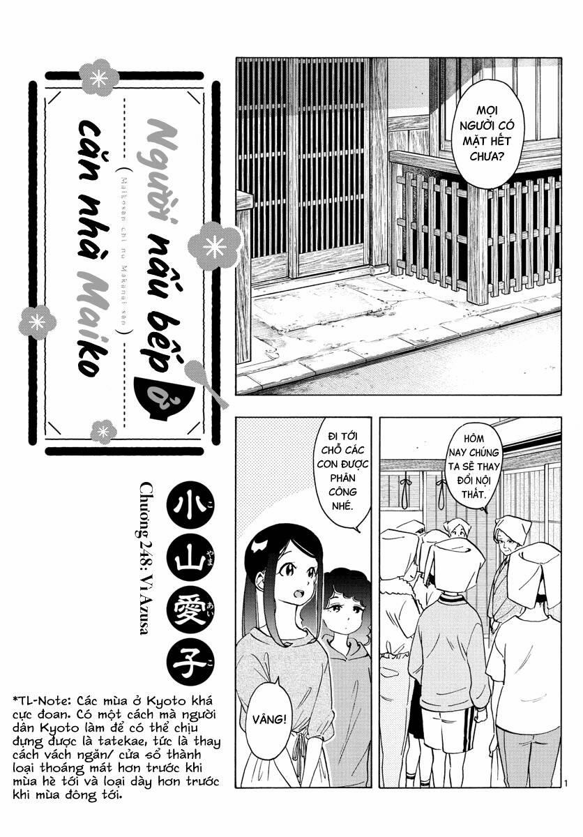 Maiko-San Chi No Makanai-San 248 trang 0