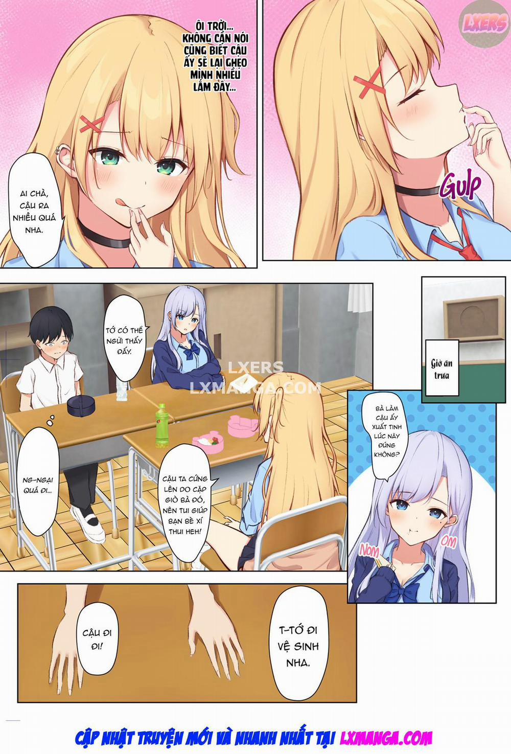 Mainichi Gal JK-tachi ni Ijirarete Komattemasu. Oneshot trang 15