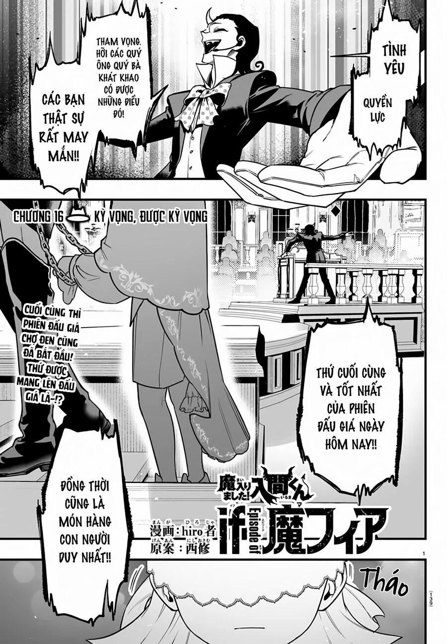 Mairimashita! Iruma-Kun: If Episode Of Mafia 16 trang 1
