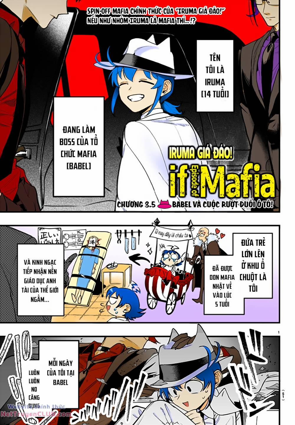 Mairimashita! Iruma-Kun: If Episode Of Mafia 3.6 trang 1