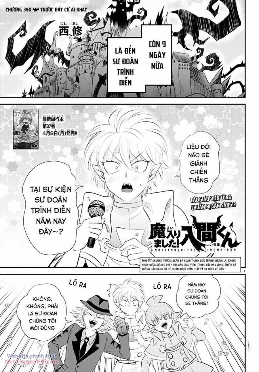 Mairimashita! Iruma-Kun 340 trang 1