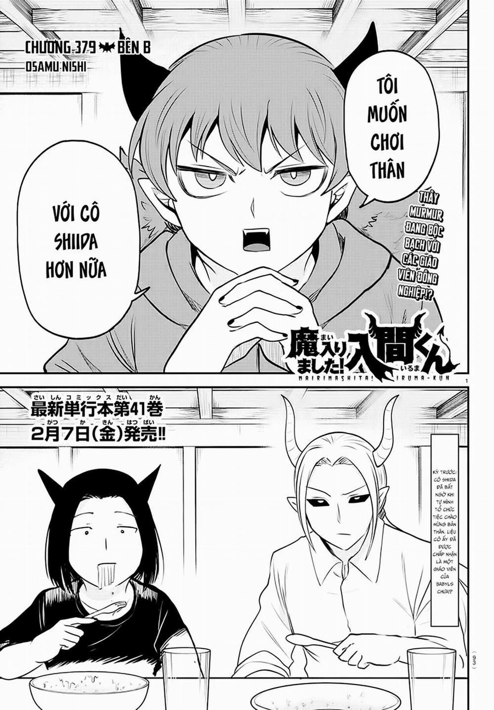 Mairimashita! Iruma-Kun 379 trang 1