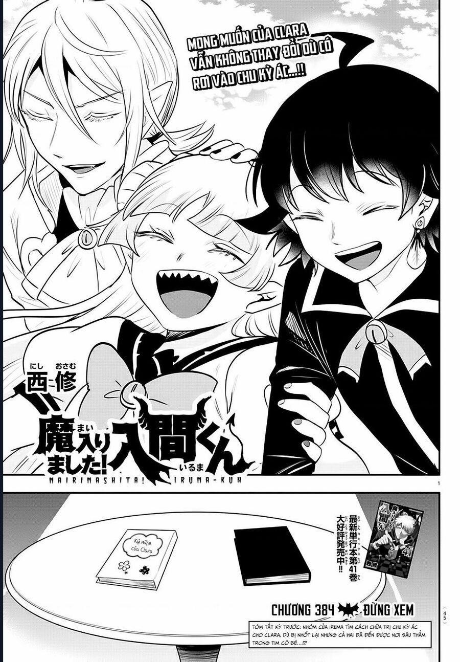 Mairimashita! Iruma-Kun 384 trang 1