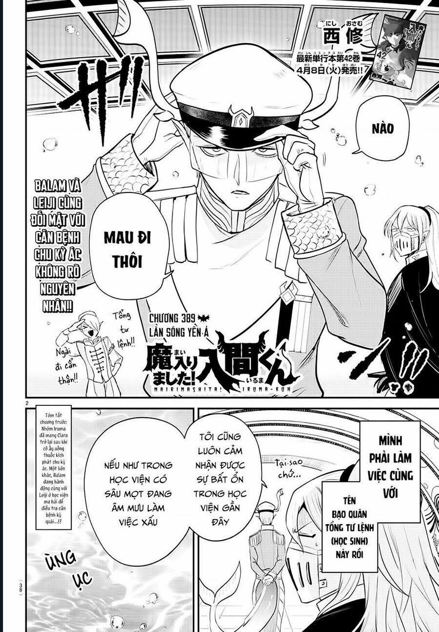 Mairimashita! Iruma-Kun 389 trang 1