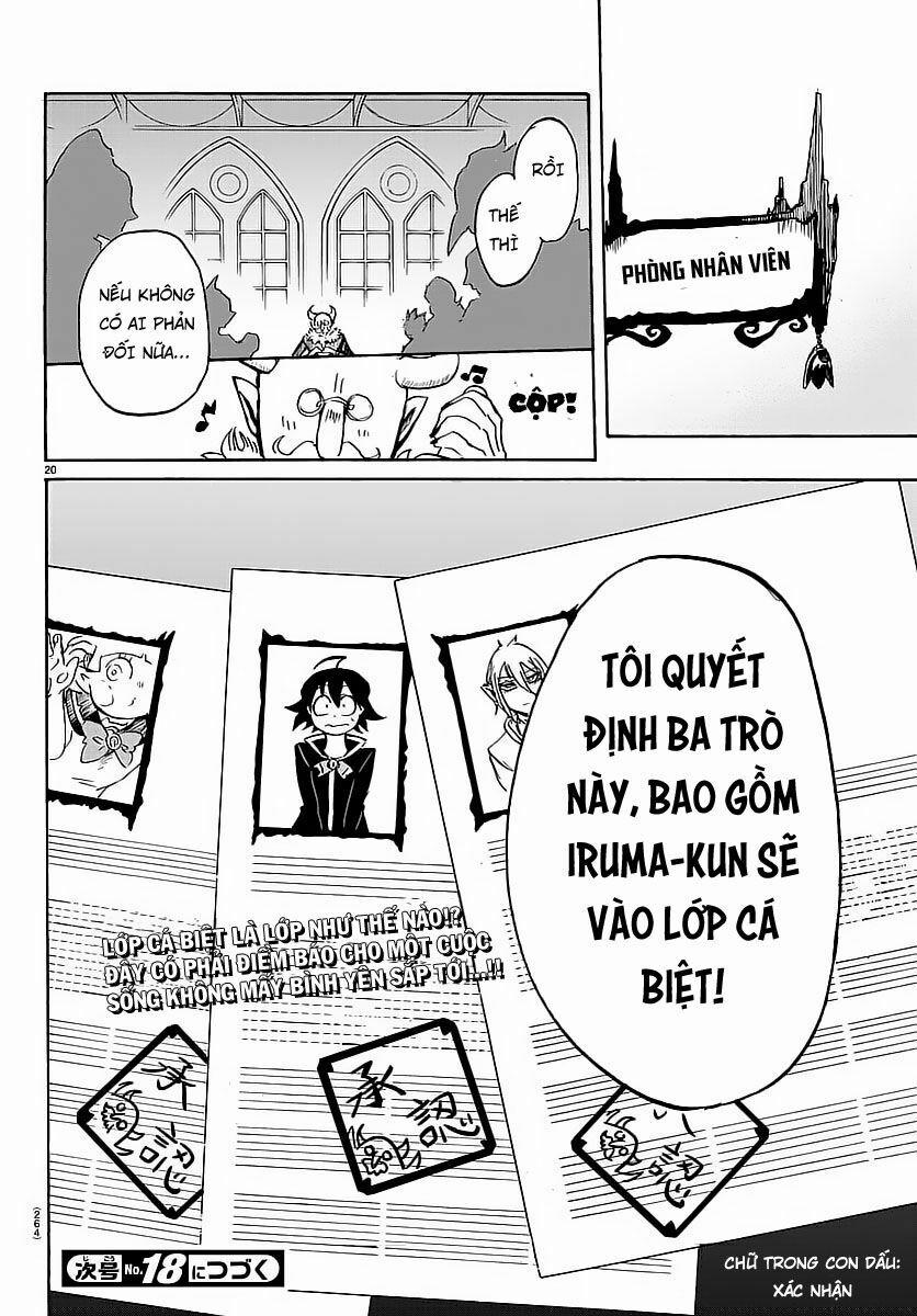 Mairimashita! Iruma-Kun 4 trang 19