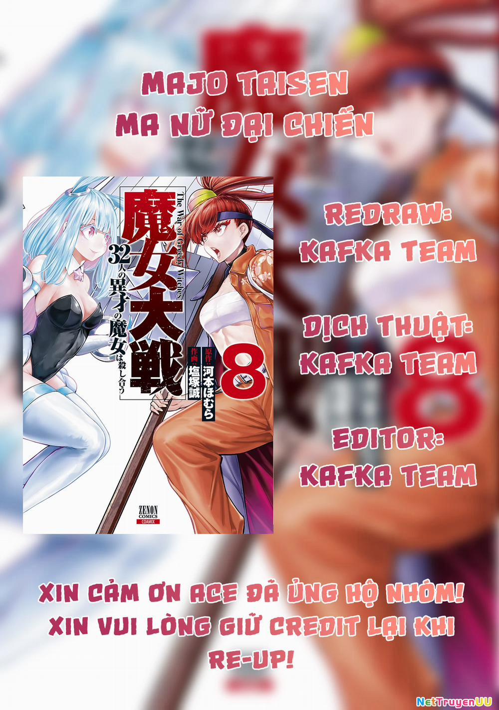 Majo Taisen - The War Of Greedy Witches 34 trang 0