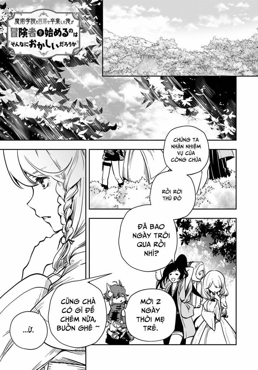 Majutsugakuin Wo Shuseki De Sotsugyou Shita Ore Ga Boukensha Wo Hajimeru No Wa Sonna Ni Okashii Daro 7 trang 0