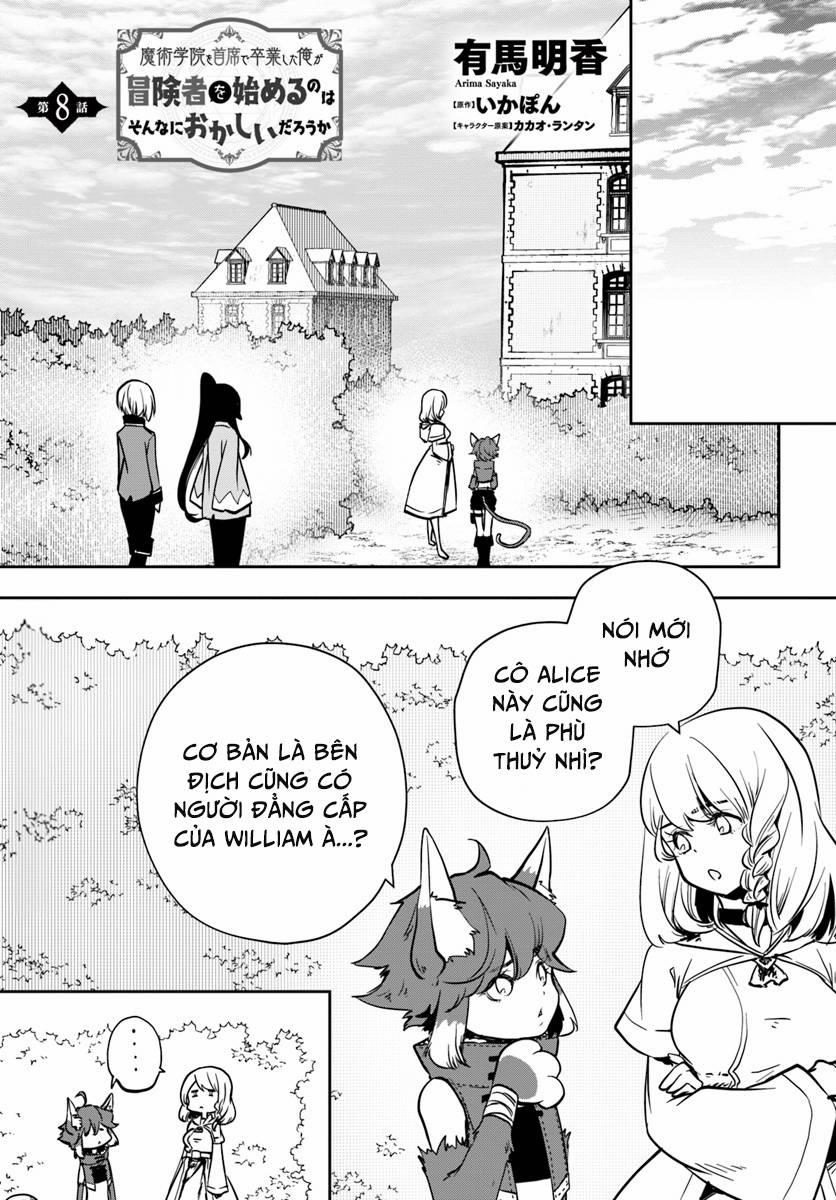 Majutsugakuin Wo Shuseki De Sotsugyou Shita Ore Ga Boukensha Wo Hajimeru No Wa Sonna Ni Okashii Daro 8 trang 0