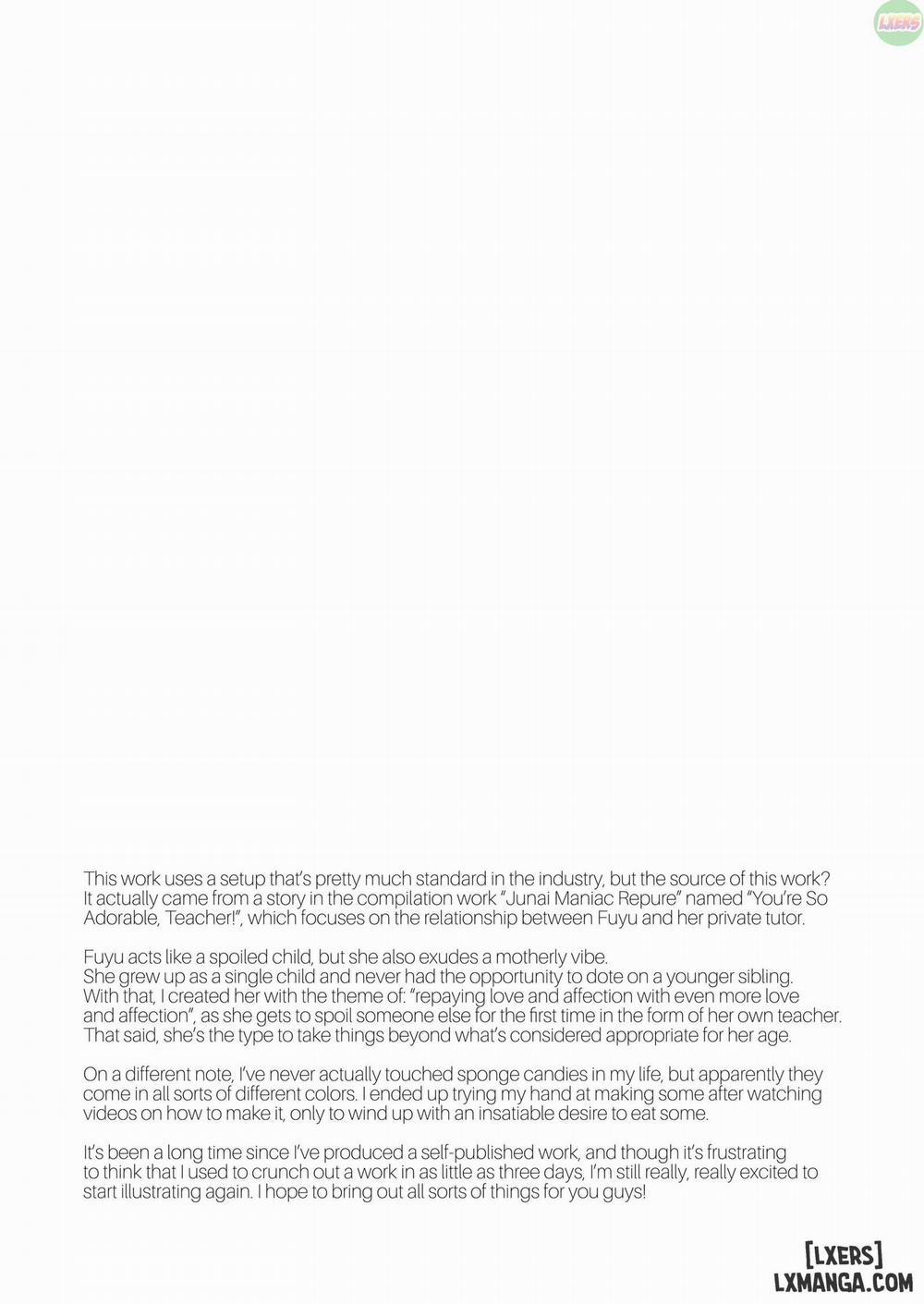 Make Love to Me and Spoil Me, Teacher! Oneshot trang 19