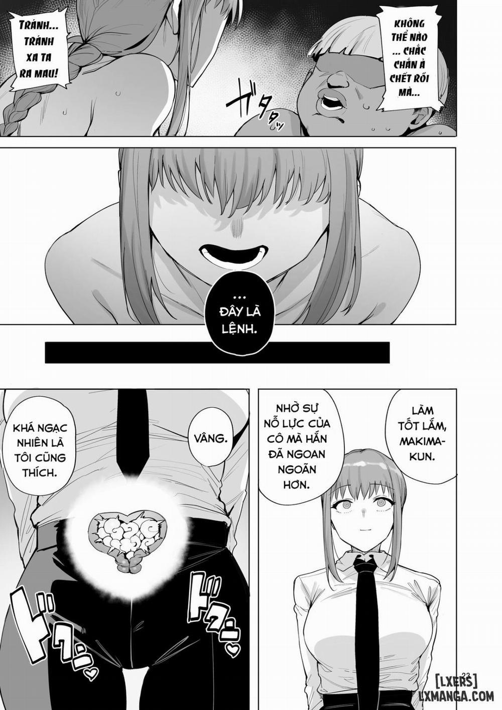 Makima VS Chinpo no Akuma Oneshot trang 24