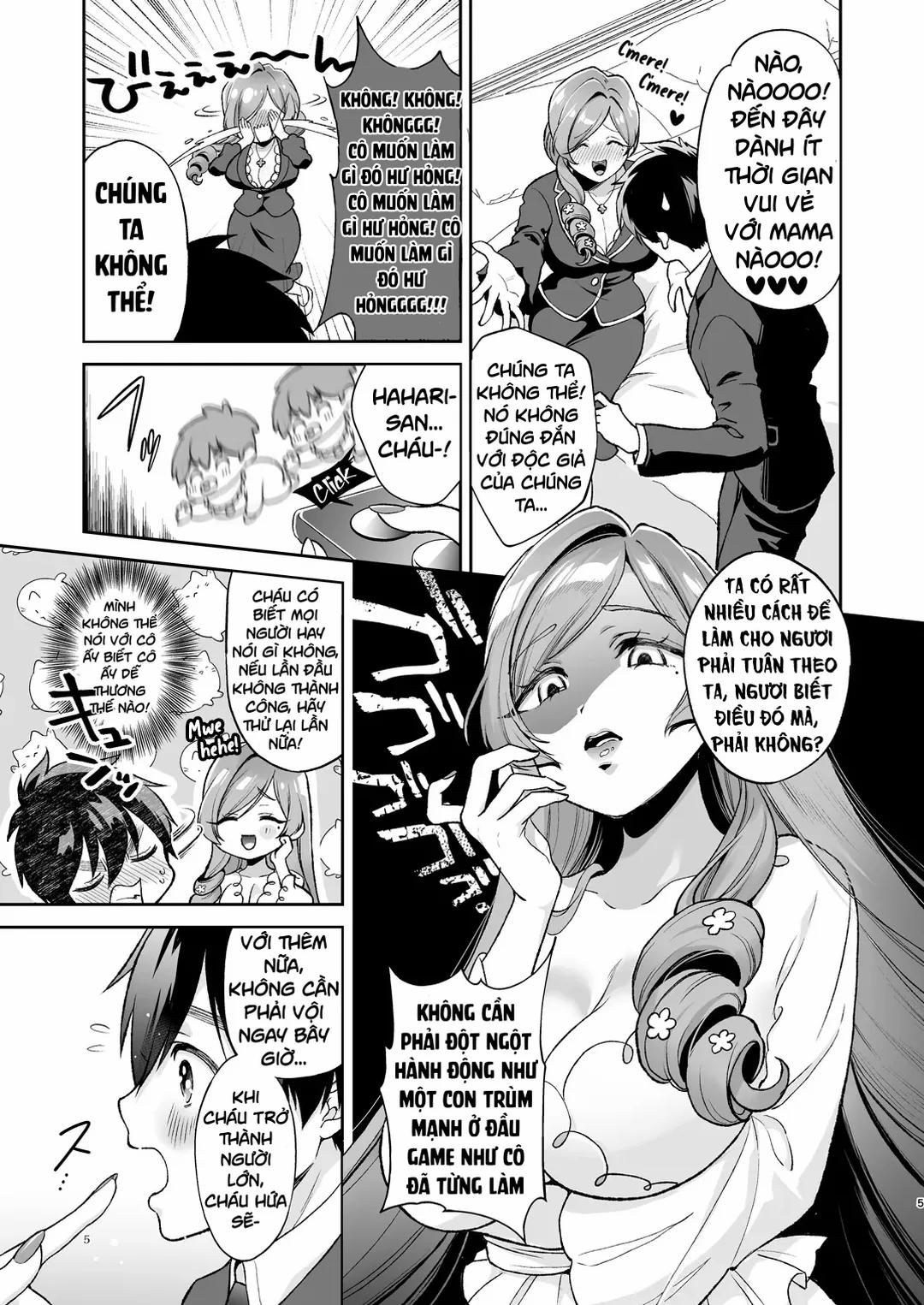 Mama Hahari’s Super Erotic Guide to Lovey-Dovey Baby-Play Oneshot trang 3