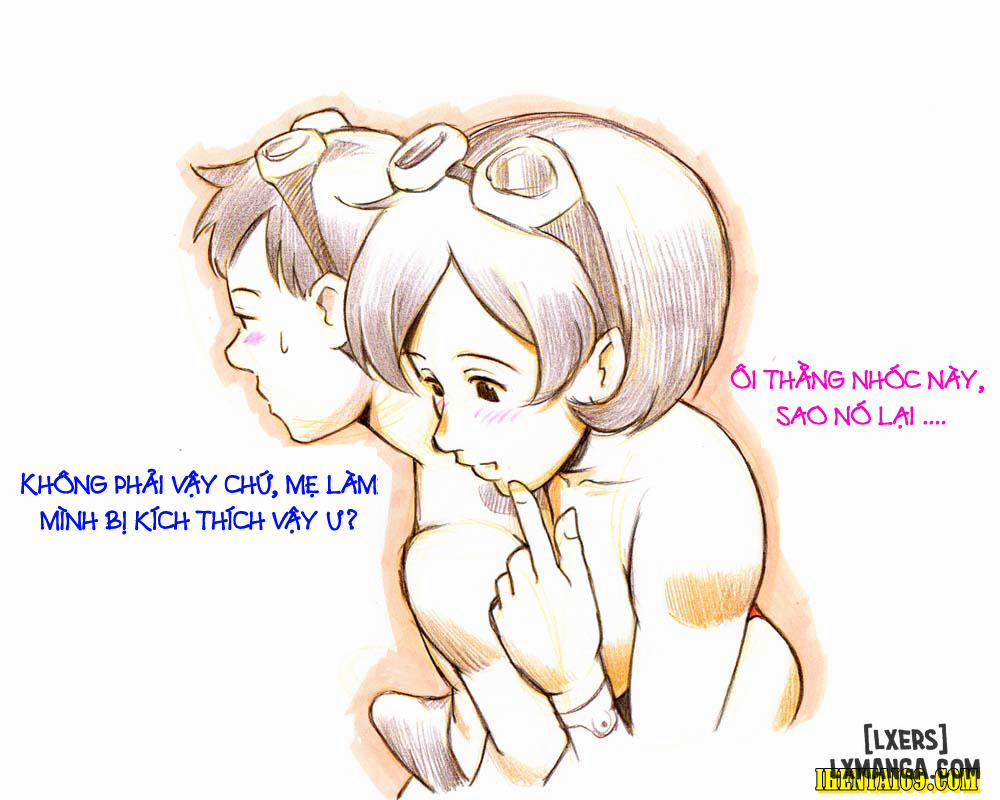 Mama Shotaimu Manatsu No Puru Hen Oneshot trang 13