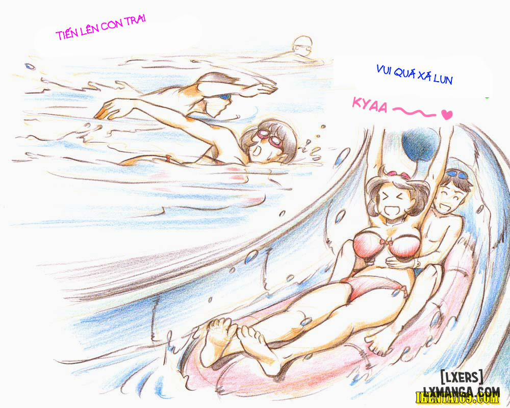 Mama Shotaimu Manatsu No Puru Hen Oneshot trang 6