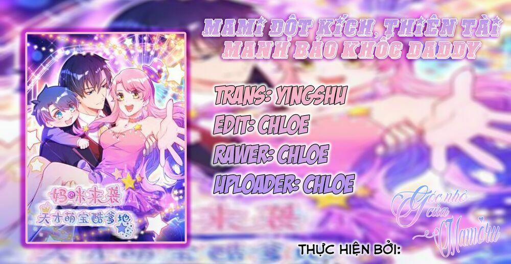 Mami Đột Kích, Thiên Tài Manh Bảo Khốc Daddy 1 trang 1