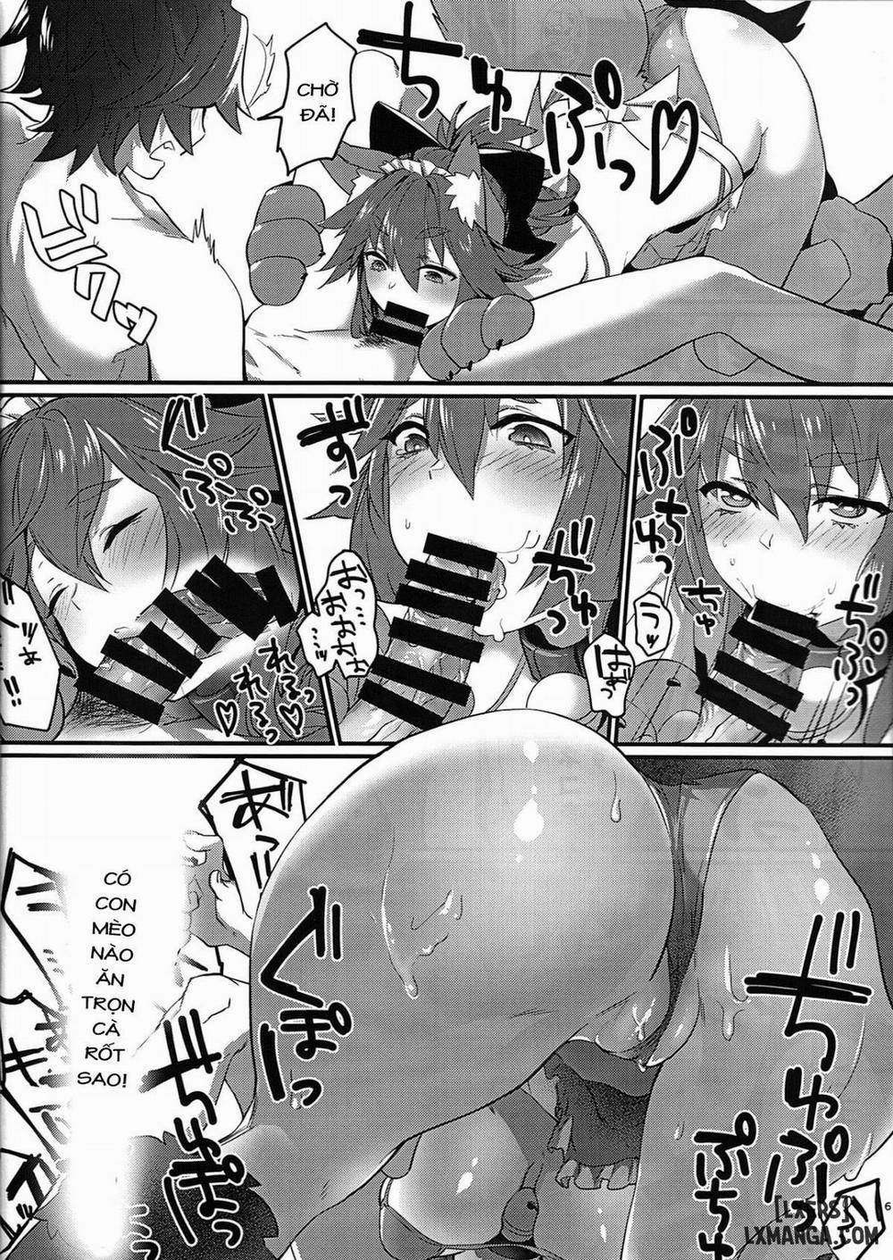 Manatsu No Dosukebe Mesu Cat Oneshot trang 4