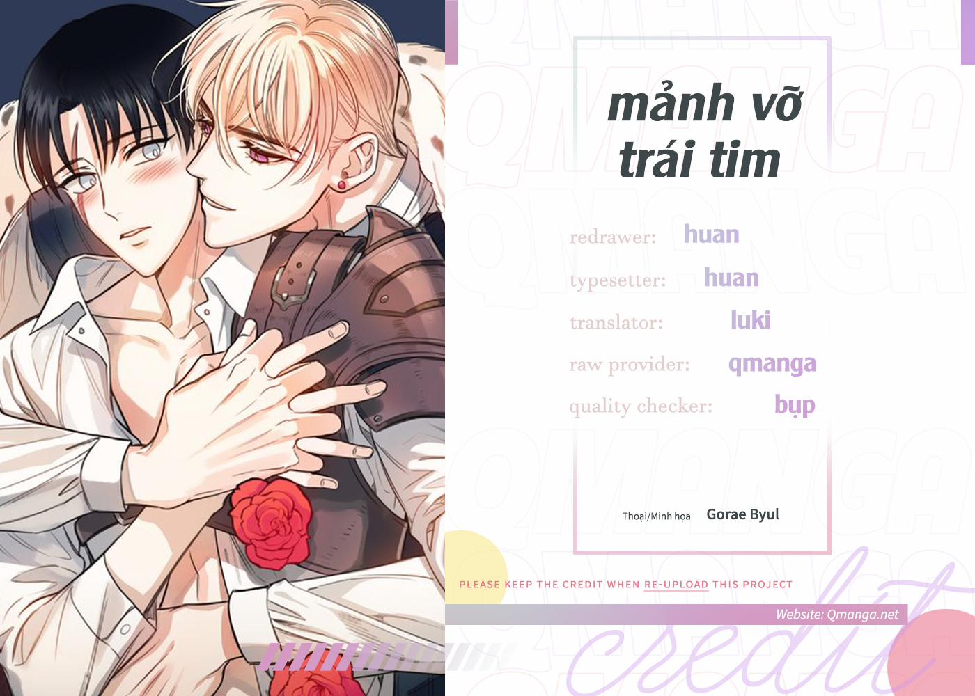 Mảnh Vỡ Trái Tim 40 trang 0