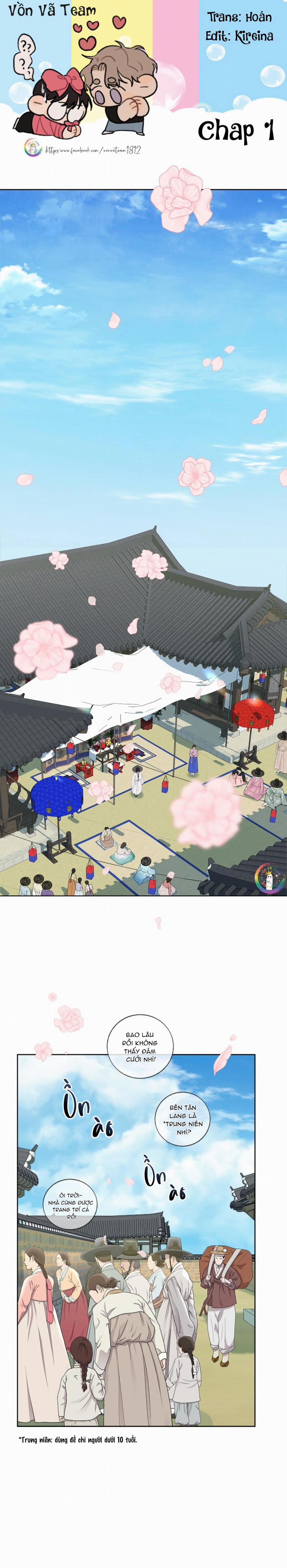 Manhwa Chịch Vồn Chịch Vã 101 Tân lang trẻ 1 trang 0