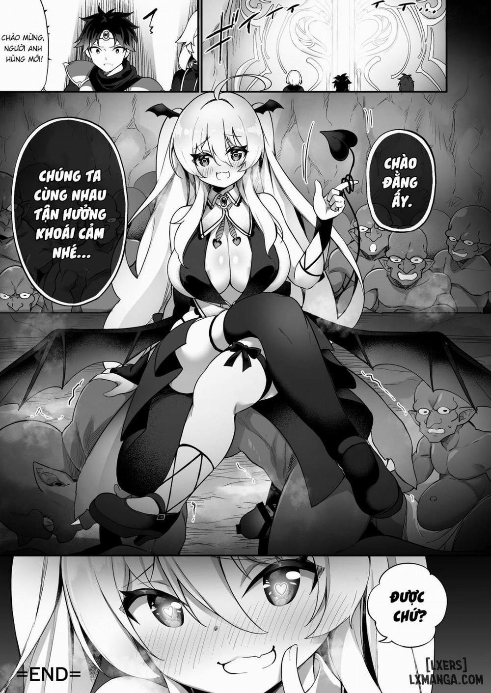 Maou ni Maketa Yuusha ga Succubus to shite Jinsei o Ouka suru Hanashi Oneshot trang 34