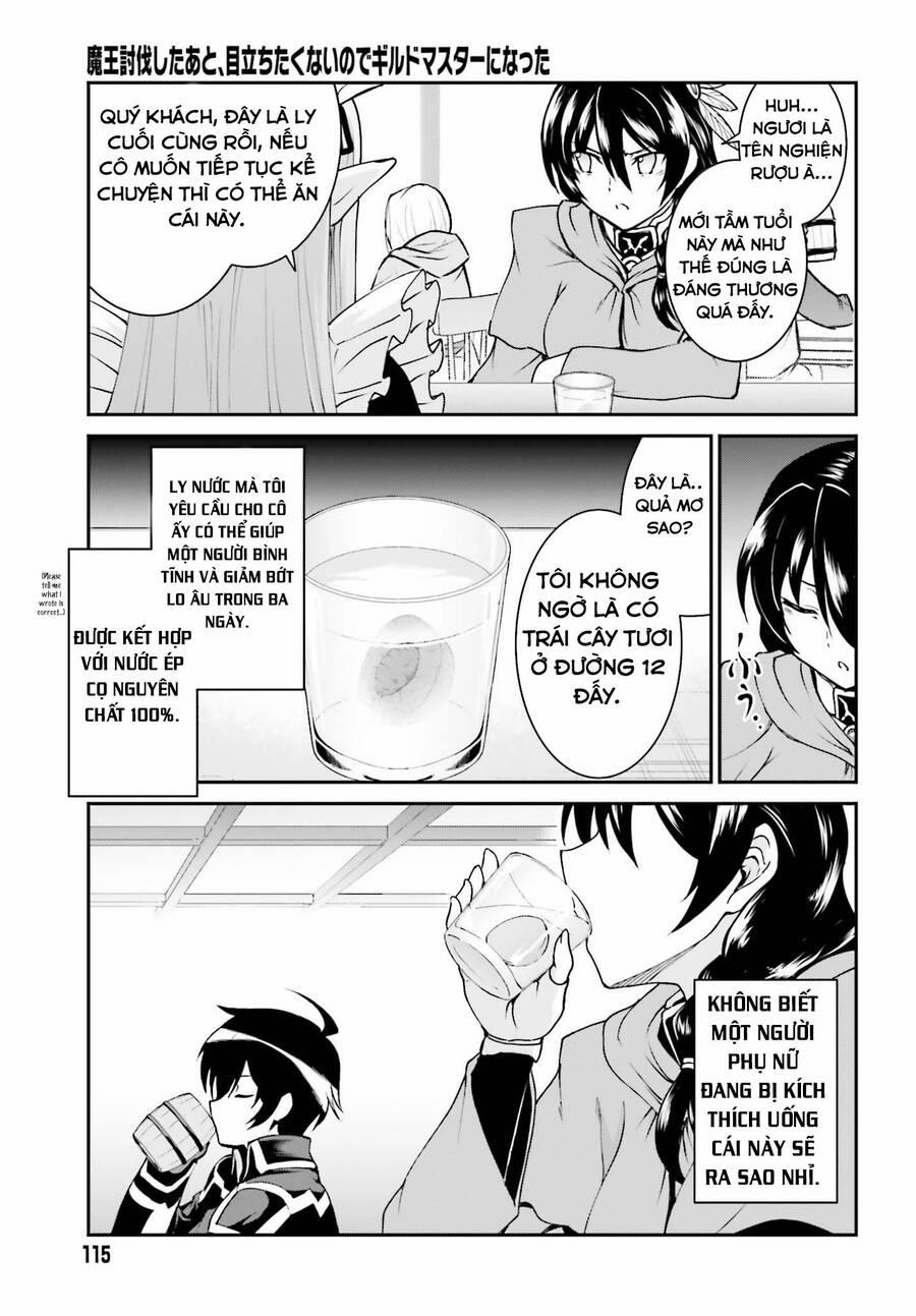 Maou Toubatsu Shita Ato, Medachitakunai Node Guild Master Ni Natta 12 trang 9