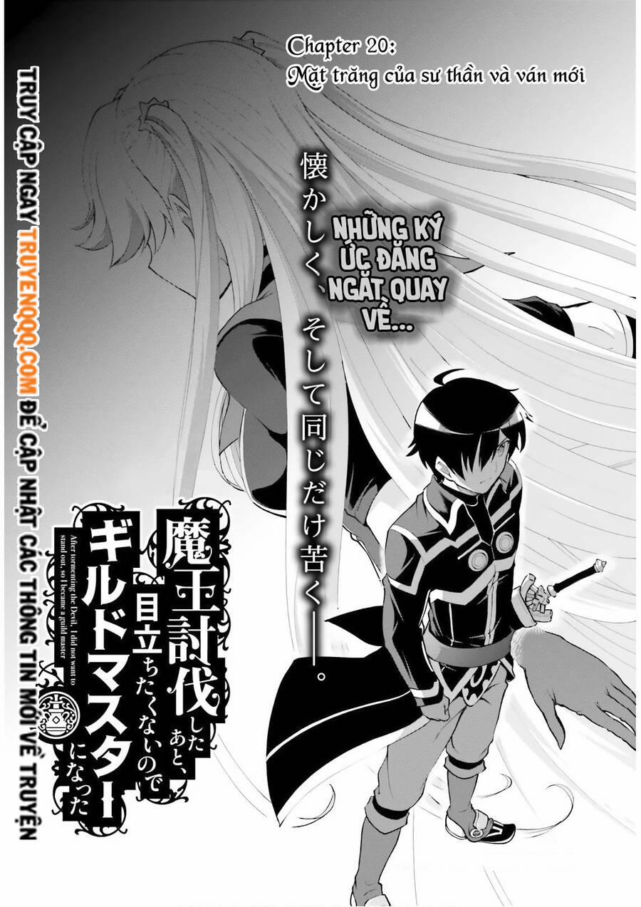 Maou Toubatsu Shita Ato, Medachitakunai Node Guild Master Ni Natta 20 trang 5