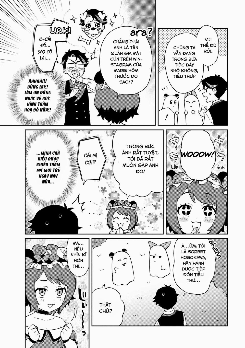 Marie-Sama Thật Khó Bảo! 0 Marie-sama và đối thủ truyền kiếp! trang 5