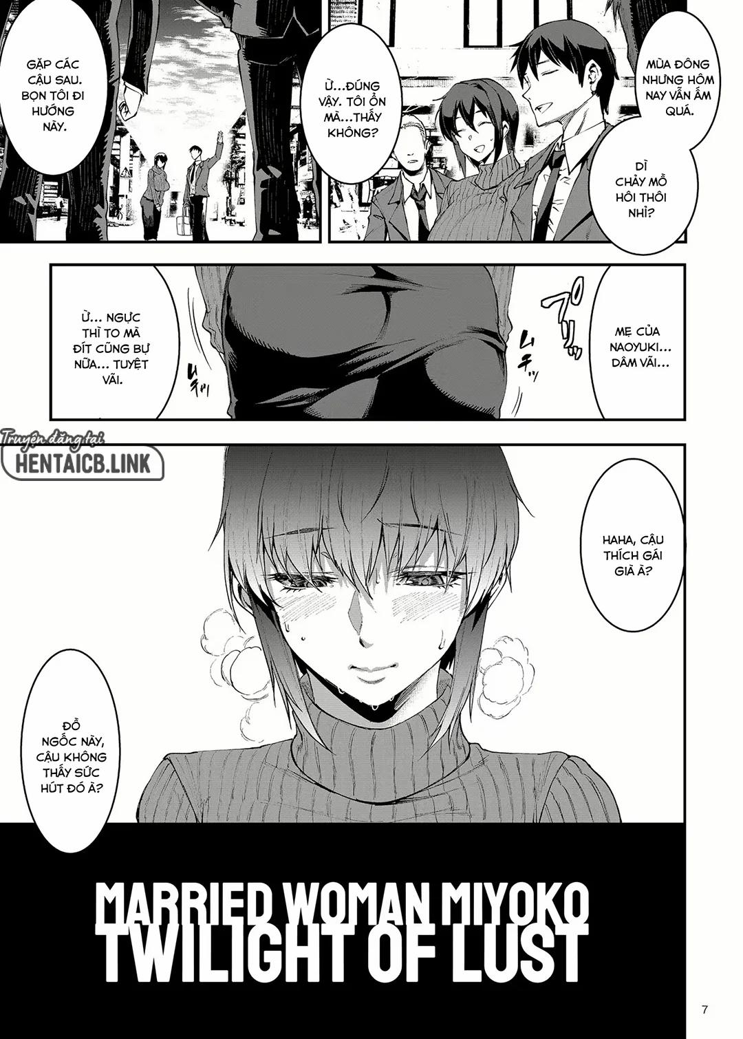 Married Woman Miyoko ~Evening of Lust~ Oneshot trang 5