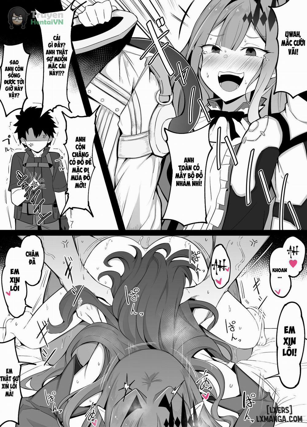 Master no Furete wa Ikenai Bubun o Ijitte shimau Baobhan Sith Oneshot trang 3