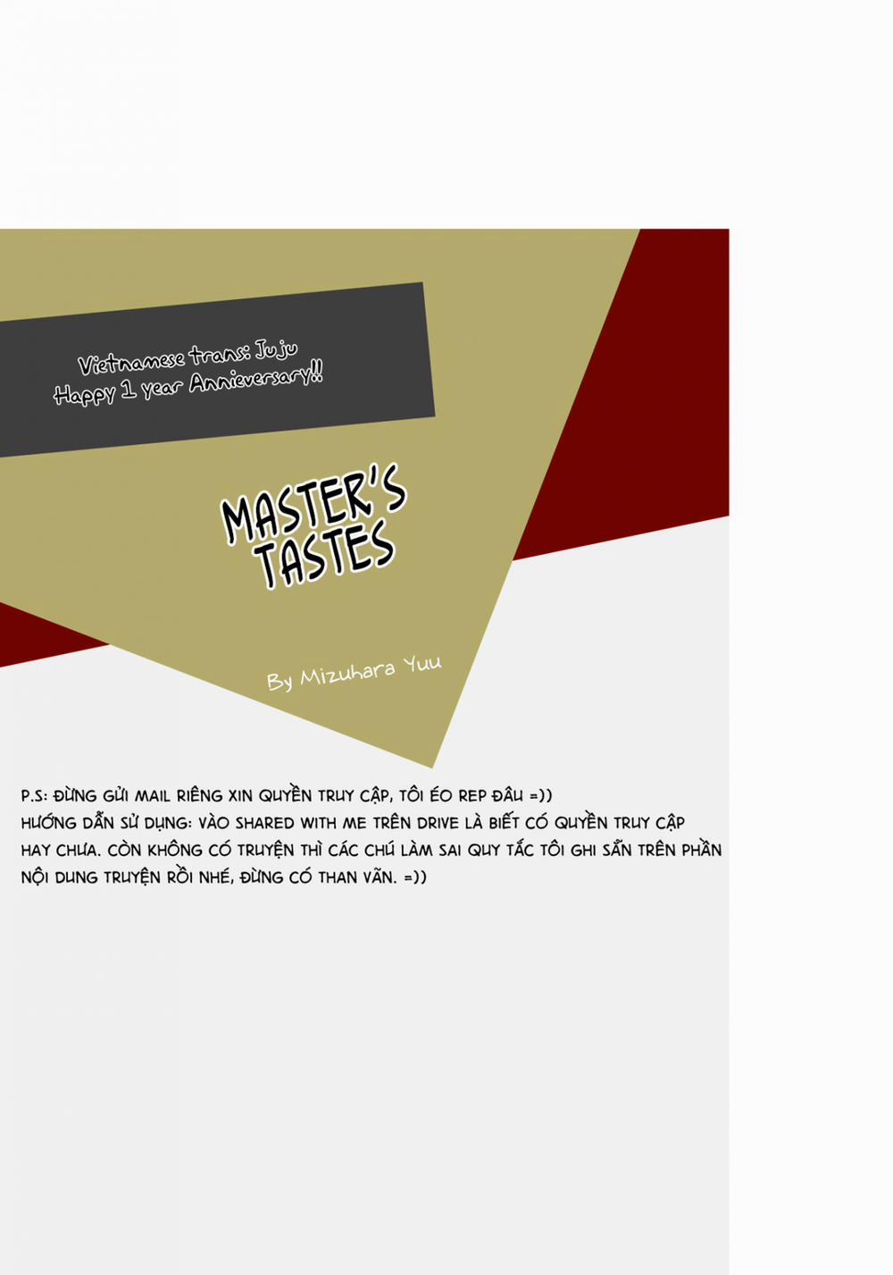 Master no Tashinami (Fate/Grand Order) Oneshot trang 17