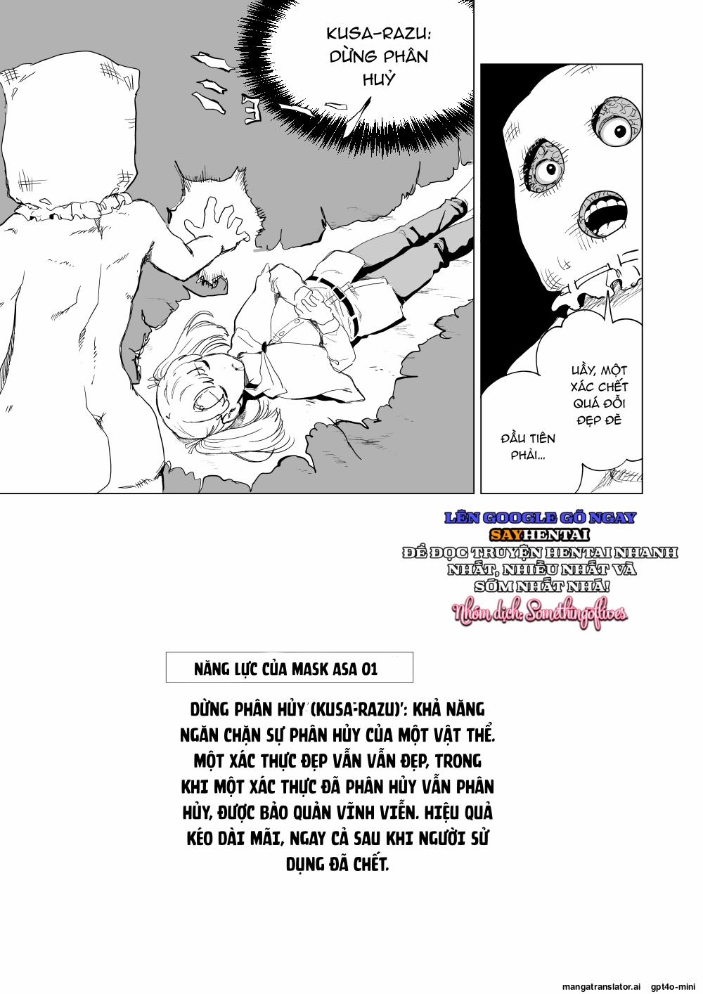 Mặt nạ Asa của Corpse Collector 1 trang 4