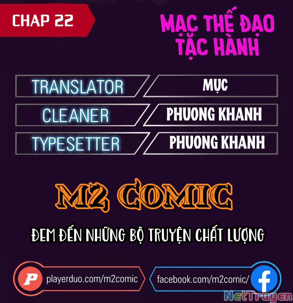 Mạt Thế Đạo Tặc Hành 22 trang 0