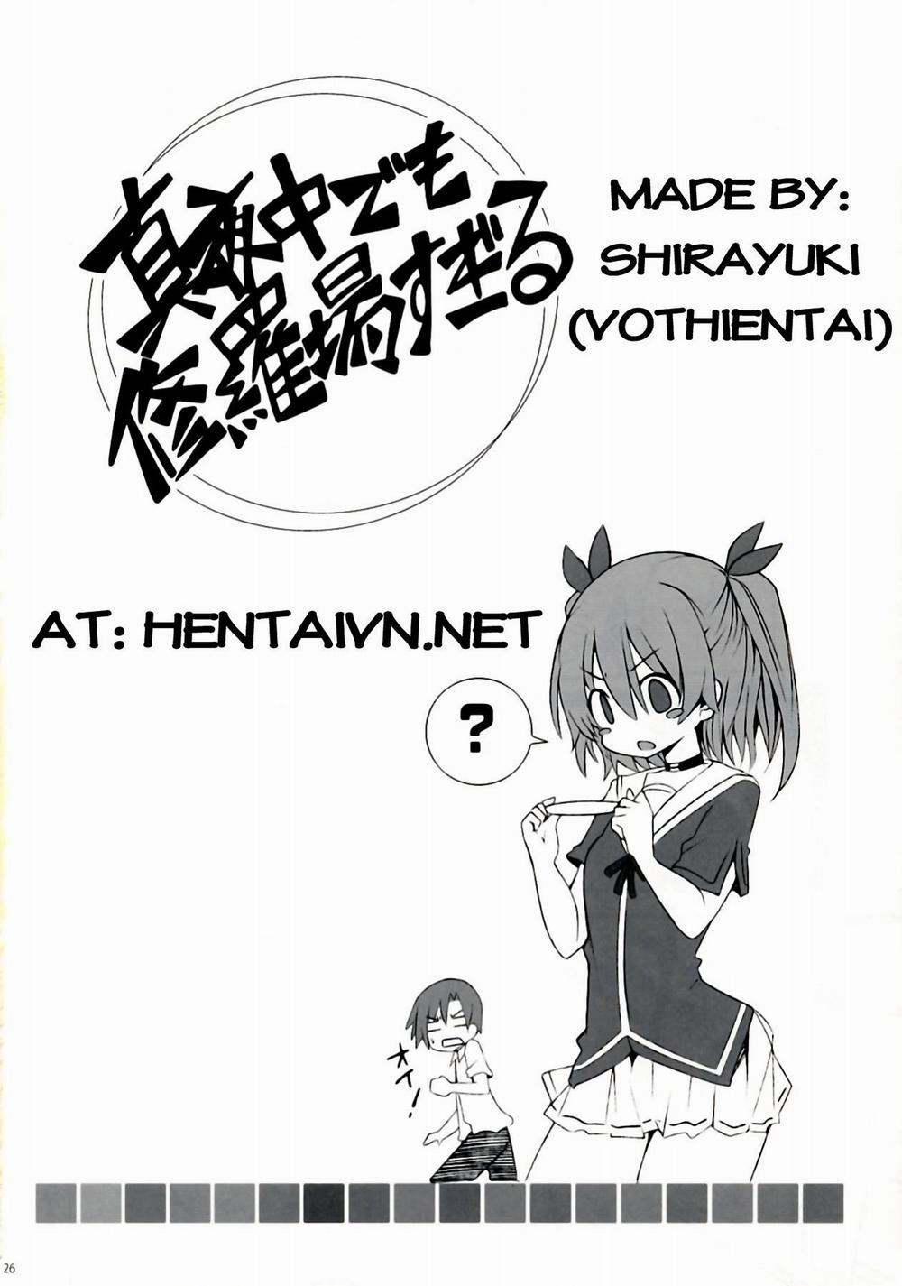 Mayonaka Demo Shuraba Sugiru (Ore no Kanojo to Osananajimi ga Shuraba Sugiru) Oneshot trang 24