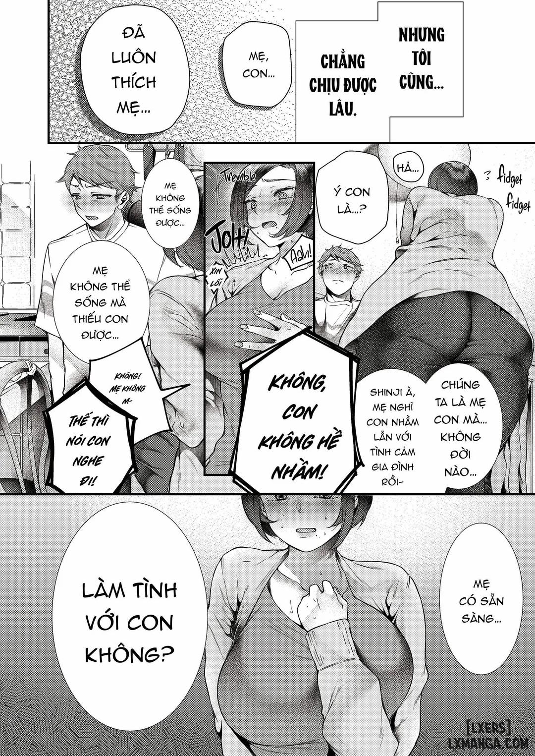 Mẹ à, chúng ta không thể tiếp tục như vầy! Oneshot trang 6